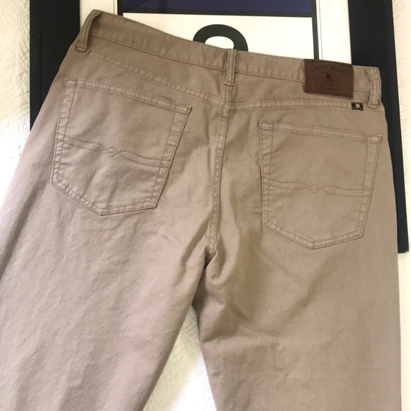 Lucky Brand 429 Classic Straight Khaki 34x32 - Picture 9 of 13